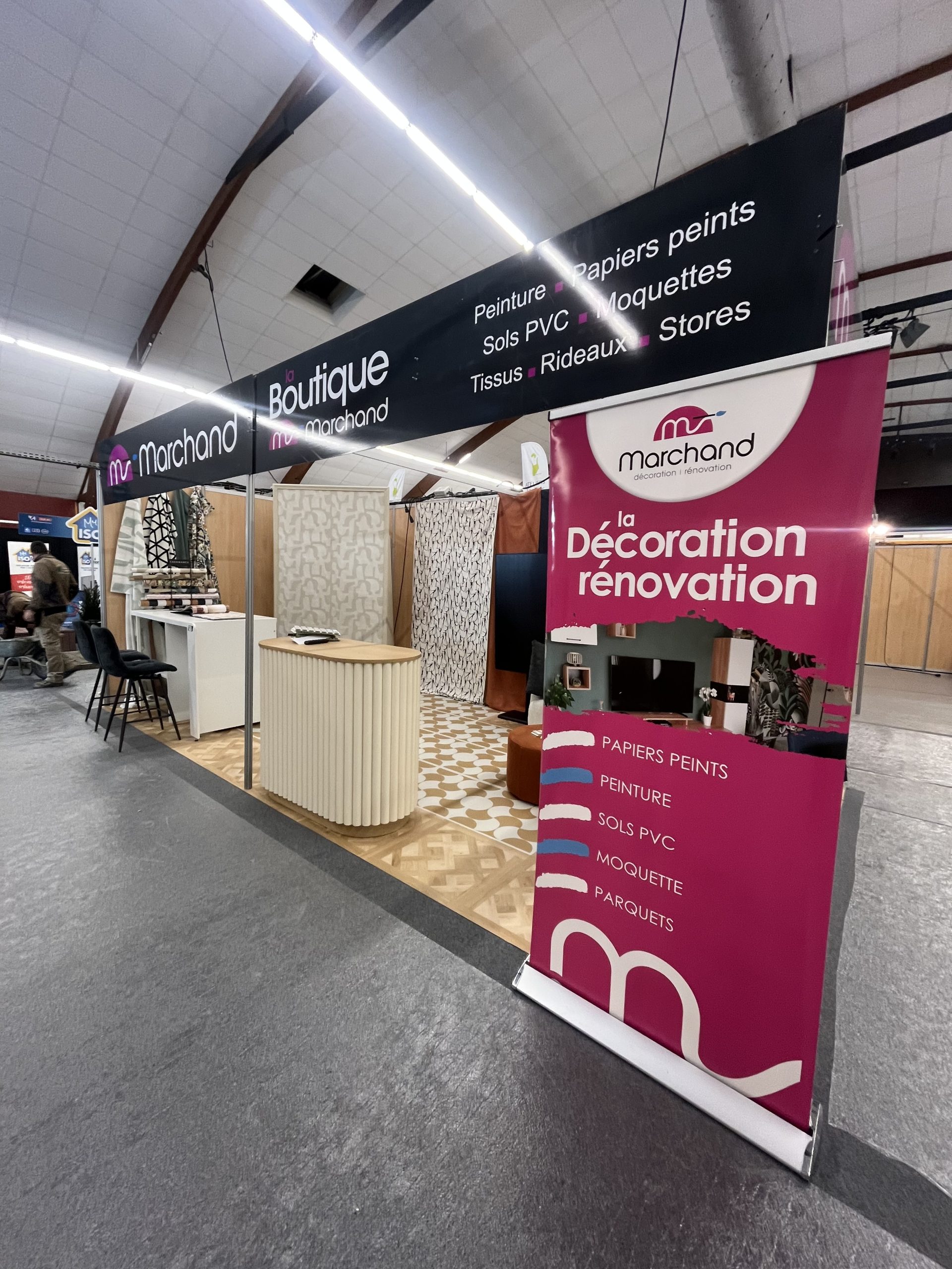 Salon de l'habitat de Mayenne 2026 stand Marchand Décoration